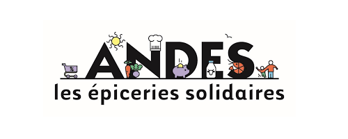 Logo ANDES, les épiceries solidaires