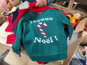 pull de Noël enfant