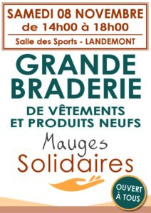 AFFICHE pour Braderie NOV 2025